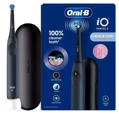 Produktbild von Elektrische Ozeanblaue Zahnbü rste der IO2-Serie