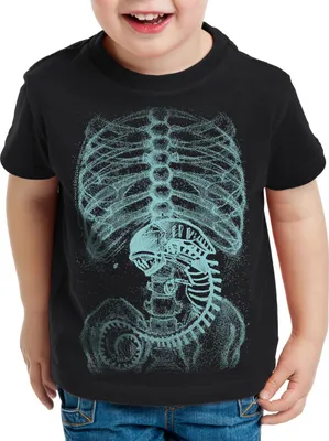 Produktbild von style3 Xenomorph Alien T-Shirt Kinder