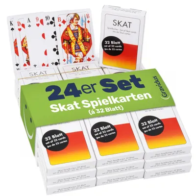 Produktbild von 24x32 Skatkarten Französisches Bild