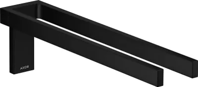 Produktbild von Handtuchhalter AXOR UNIVERSAL zweiarmig mattschwarz mattschwarz