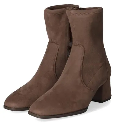 Image de Bottines Unisa Damen, modèle LANTOS, couleur taupe, matière textile, taille 37