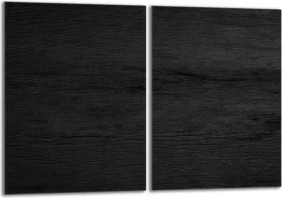 Produktbild von Glasschutzplatte für Herd 2x40x52 Schwarz