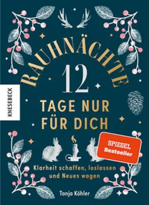 A book cover with decorative elements and text.