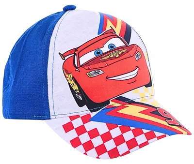 Produktbild von Baseballcap Disney Cars Lighting McQueen Blau 52 cm