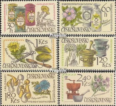 Produktbild von Briefmarken Tschechoslowakei 1971 Mi 2023-2028 (kompl.Ausg.) postfrisch Pharmazie