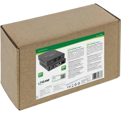 Obrázek produktu pro InLine 57886E, 100 m, 480 Mbit/s, Cat6, Cat6a, Cat7, IEEE 802.3af, IEEE 802.3at, SFP, Černá