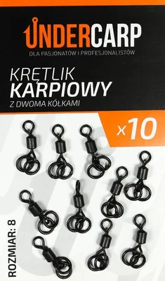 Zdjęcie produktu dla Undercarp - Krętlik karpiowy z dwoma kółkami