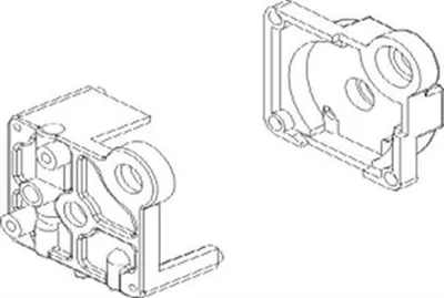 Produktbild von Krick Getriebehalterung Set Vulcan
