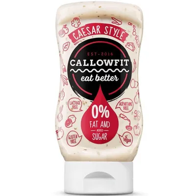 Produktbild von Callowfit Sauce herzhaft fettfrei - ohne Zuckerzusatz 300ml Caesar Style