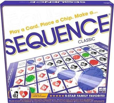 Obrázok produktu pre GOLIATH Sequence Strategická hra – 2 rady po 5 – 2+ hráči