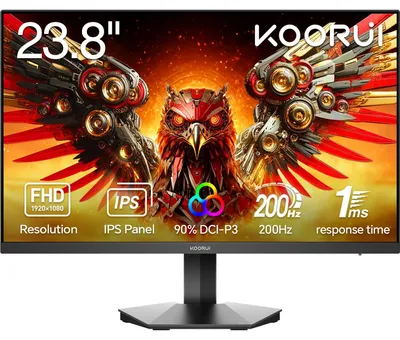 Produktbild von KOORUI G2411P - LCD-Monitor - Gaming - 61 cm (24″)