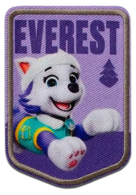 Obrázok produktu pre Mono-Quick Paw Patrol Everest - nášivka, nažehľovacia, nažehľovacia aplikácia, nášivky, na nažehlenie, veľkosť: 7,8 x 5,5 cm