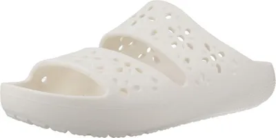 Image de Crocs Classic Floral Cut Out Sand Couleur Blanc