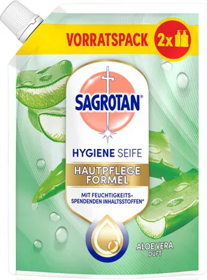 Produktbild von Sagrotan Handseife Nachfüller Aloe Vera 500ml