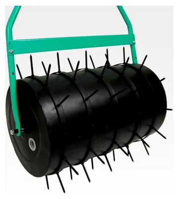 Produktbild von Rasenlüfter für Gartenwalze mit 12 Spikes, 5-teilig, 30 cm