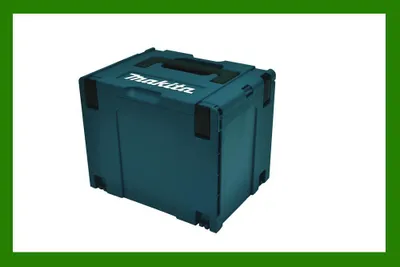 Produktbild von Makita MAKPAC Werkzeugkoffer Werkzeugkiste blau Kunststoff