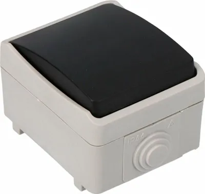 Obrázek produktu pro Vypínač Solera IP44 6,5 x 8 x 5,5 cm