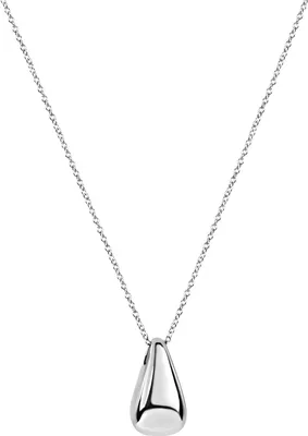 Produktbild von V Anhänger mit Kette 925/- Sterling Silber 42+3cm weiß 358241232R