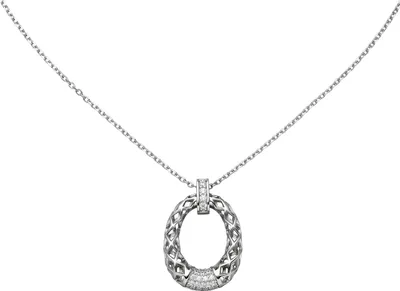 Produktbild von JOBO Collier 925 Sterling Silber 24 Zirkonia 45 cm Silberkette Karabiner