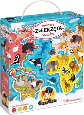 Zdjęcie produktu dla Czuczu Memory Zwierzęta Świata 3+