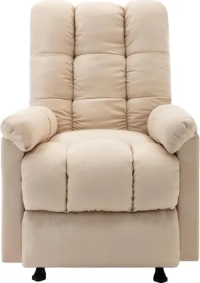Obrázok produktu pre masážne kreslo vidaXL Cream Fabric