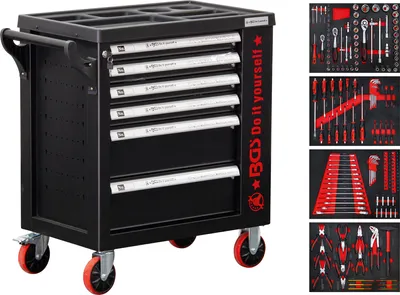 Produktbild von BGS technic Workshop Trolley, 56 kg