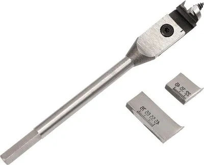 Zdjęcie produktu dla Regulowany trzpień płaski do obróbki drewna, 22–76 mm