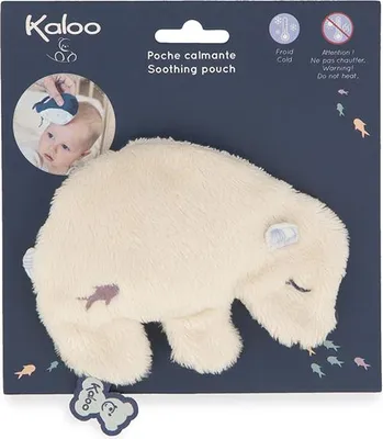 Image de Kaloo - Sac apaisant ours en peluche beige Beige - Taille unique
