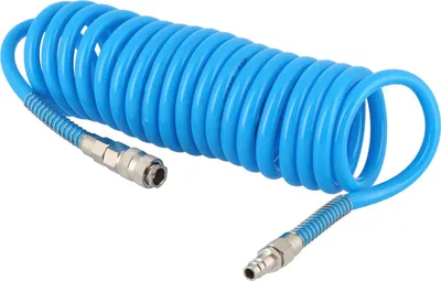 Zdjęcie produktu dla Wąż Pneumatyczny Spiralnypoliuretan 12 X 8 Mm Uzbrojony 5M Sprężone Powietrze