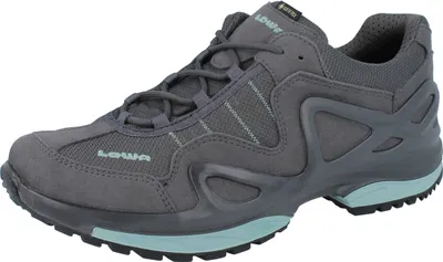 Produktbild von LOWA Gorgon GTX Damen Trekkingschuhe grau türkis Textil - Größe: UK 4,5