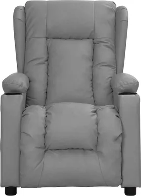 Obrázek produktu pro masážní křeslo vidaXL Grey Imitace kůže