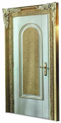 Image de Casa Padrino Porte d'entrée baroque de luxe Blanc / Or 129 cm - Italy