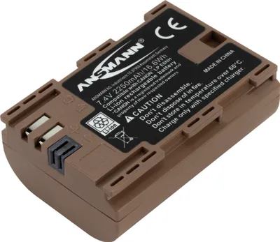 Produktbild von ANSMANN LP-E6NH Li-Ion Akku mit Typ C Anschluss, 2250mAh
