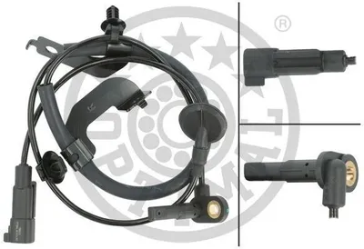 Produktbild von OPTIMAL ABS Sensor Raddrehzahl Vorne Rechts für JEEP COMPASS (MK49) 06-S878