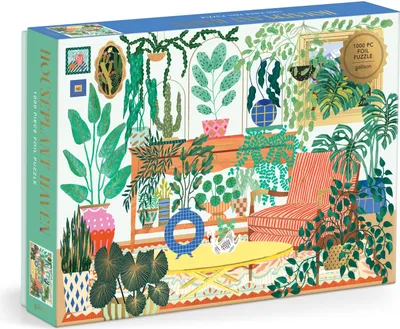 Produktbild von Houseplant Haven 1000 Piece Foil Puzzle