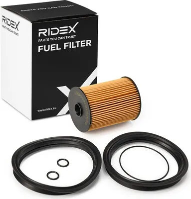 Produktbild von Kraftstofffilter RIDEX 9F0027 für MINI Schrägheck (R50, R53) Filtereinsatz