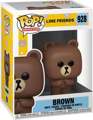 Produktbild von Line Friends - Brown 928 - Funko Pop! - Vinyl Figur