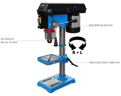Produktbild von Güde - Tischbohrmaschine GTB 16/612 R+L; 55204