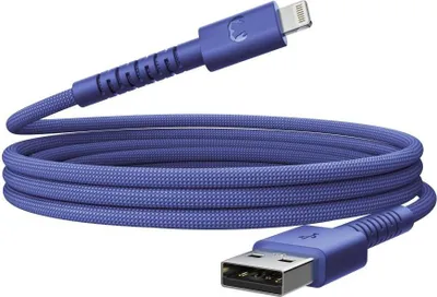 Produktbild von Fresh 'n Rebel FlexWave, 2 m, Lightning, USB A, Männlich, Männlich, Blau