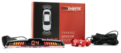 Image de Einparts : capteurs de stationnement à 4 capteurs pour l'arrière de la voiture, montage compris