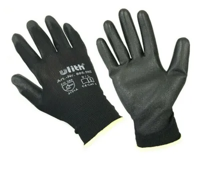 Produktbild von Ulith Arbeitshandschuhe Montage Feinstrick Handschuhe Gartenhandschuhe Gr. 9 / L
