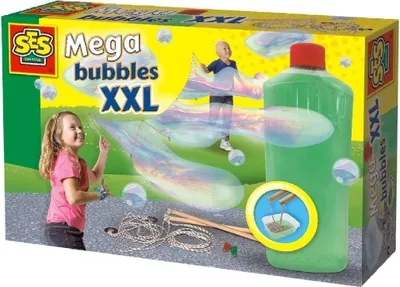 Productafbeelding van SES Creative Mega bellen, XXL, 750 ml, 5 stuks, Niet geschikt voor kinderen jonger dan 3 jaar