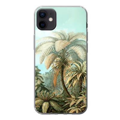 Produktbild von MuchoWow® Handyhülle Schutzhülle Hülle für iPhone 12 mini Filicinae - Haeckel - Alte Meister Silikon Softcase Handy Hülle - Bild