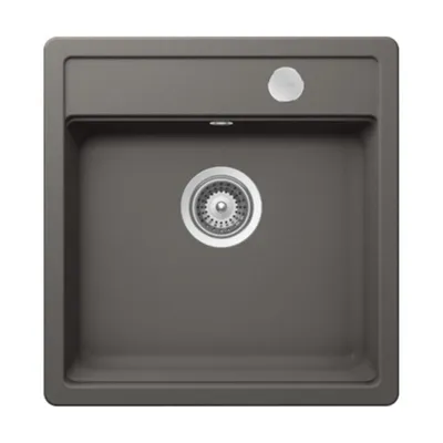 Obrázek produktu pro Vestavné umyvadlo Schock Cristadur Mono N-100 S FB pod omítku Silverstone SIL
