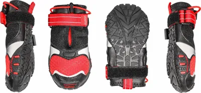 Produktbild von Kurgo Blaze CrossShoe 4-er Pack Hundeschuhe, Größe:S
