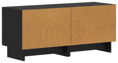 Obrázek produktu pro vidaXL TV stolek, černý, z dřevotřísky
