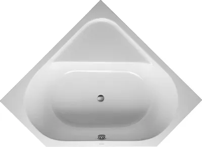Immagine prodotto di Baignoires Duravit D-Code, 1400x1400mm, pentagonal, à encastrer, 140 Betteres, double dos inclinés, blanc brillant, 700137000000000, 700137000000000