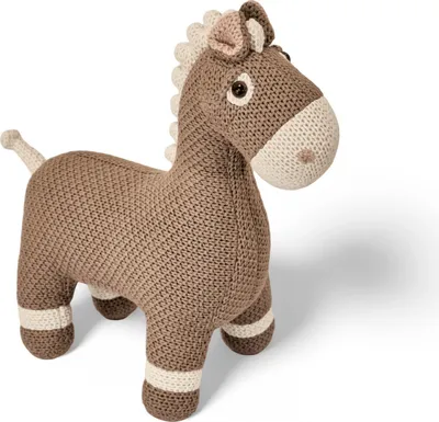 Obrázek produktu pro Plyšový háčkovaný kůň 42 cm