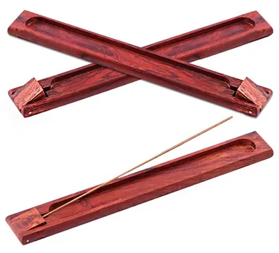 Holz-Räucherstäbchenhalter, 3 Stück, verstellbar, 23,8 cm