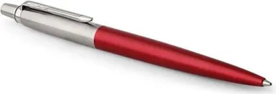 Produktbild von Parker Jotter Kugelschreiber | Kensington Red | Mittlere Spitze | Blaue Tinte | Geschenkbox